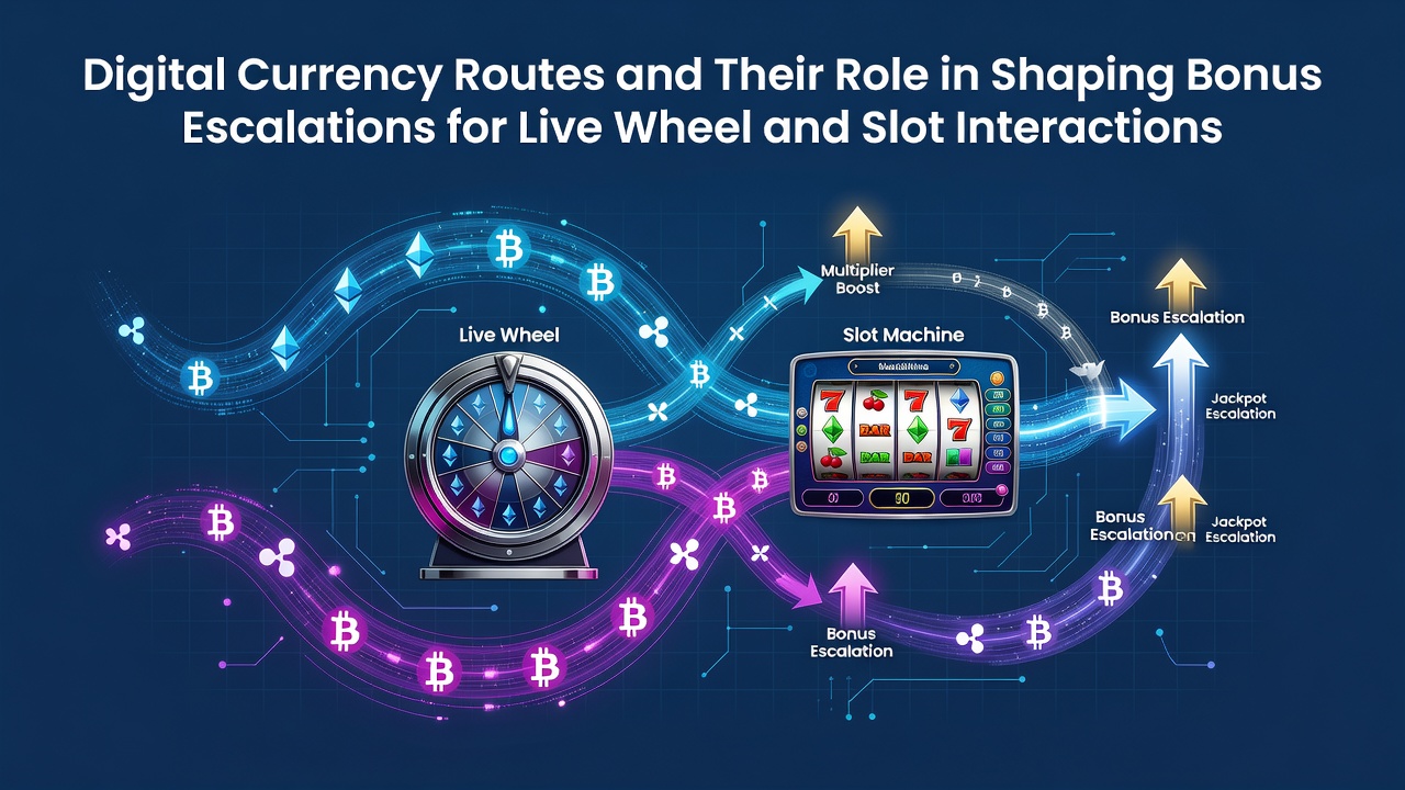 Digitale Transaktionsrouten in Online-Casino-Plattformen mit Fokus auf Live-Wheel- und Slot-Interaktionen