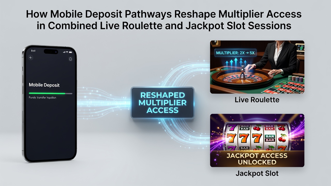 Multiplier Access in Combined Roulette and Slot Sessions