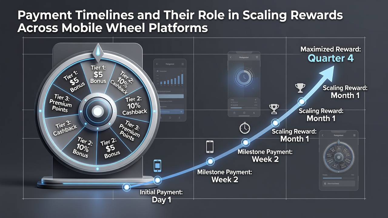 Übersicht über Zahlungszeitpläne und Belohnungsstrukturen in mobilen Wheel-Plattformen