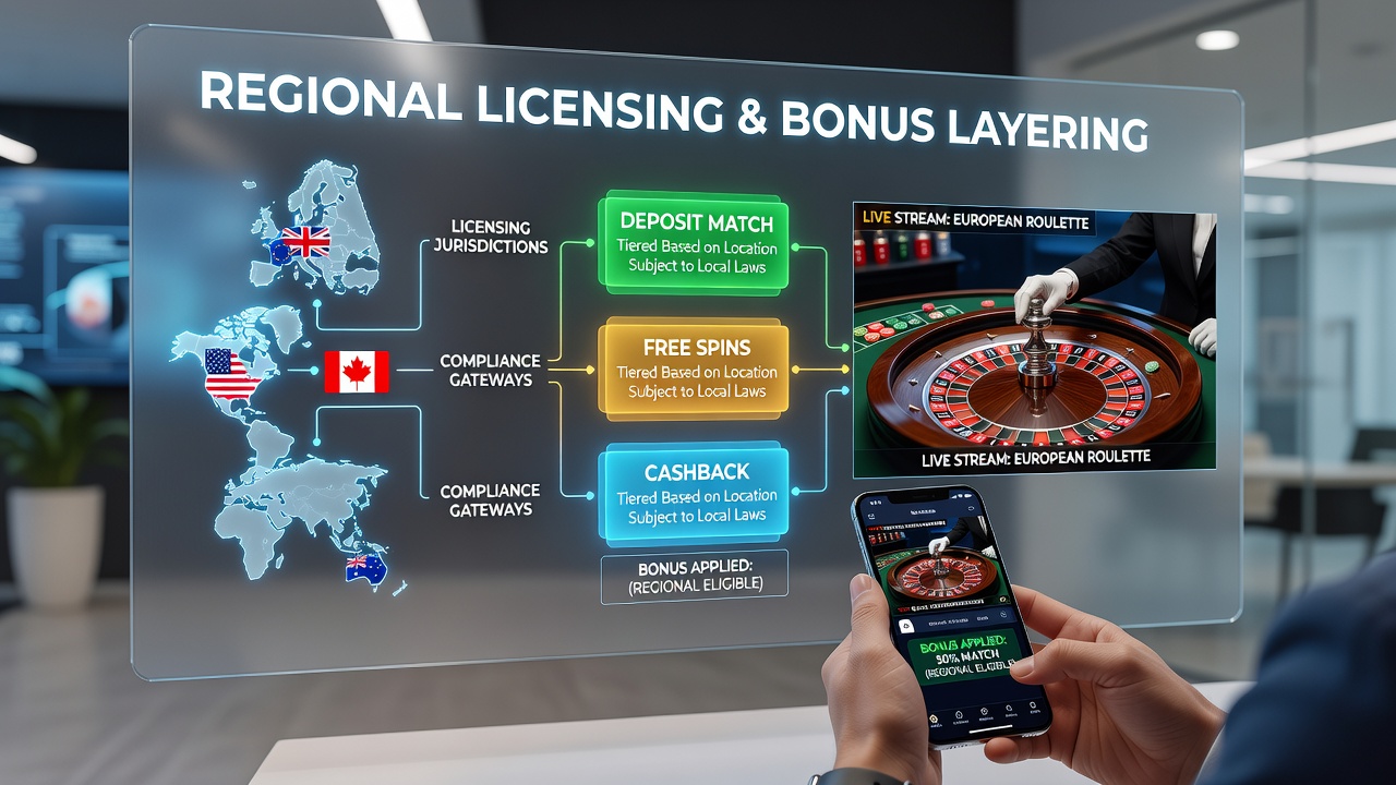 Regionale Lizenzierungen beeinflussen Bonus-Strukturen in mobilen Roulette-Apps