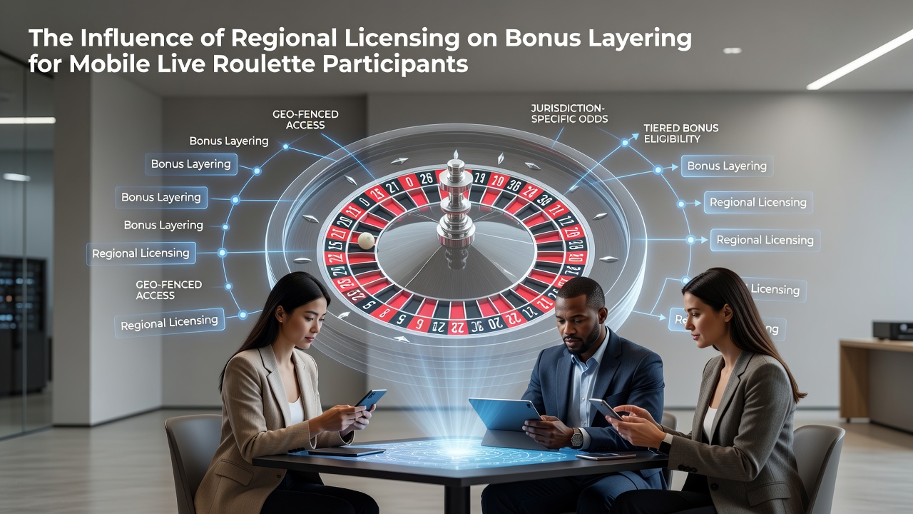 Mobile Live-Roulette mit regional angepassten Bonus-Layering-Optionen